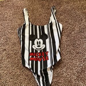 Mickey Mouse bathing suit!